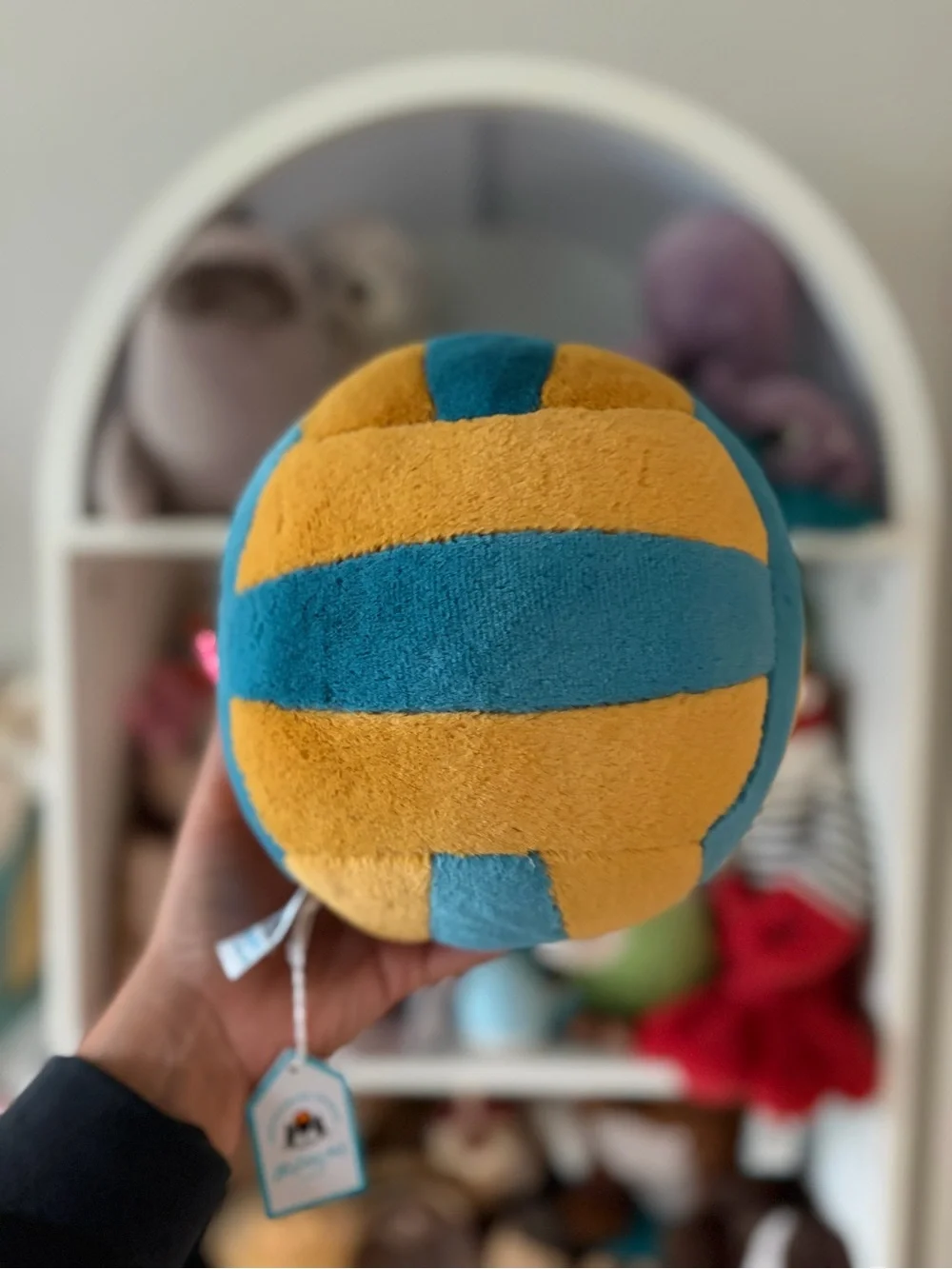 Rare Retired Jellycat Amuseable Sports Beach Volley - Authentic, BNWT & VHTF
